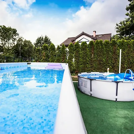 Деревянный коттедж Rabapark- Pod Krakowem Гдув