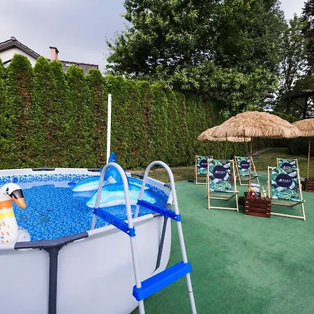 Rabapark- Pod Krakowem Деревянный коттедж